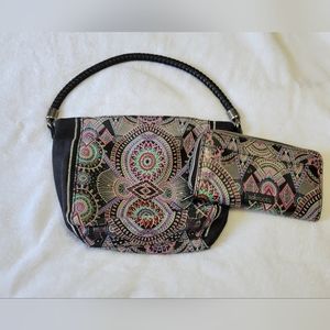 Sakroots Hobo Bag with Wallet